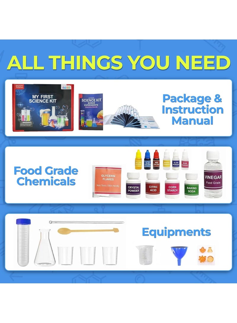 Science Kit with 120 Experiments for Girls & Boys Ages 7-8-9-10-11-12-13-14| Gift Toys for Kids Ages 7+ Year Old| Learning & Education STEM Toys For Kids - Image 4