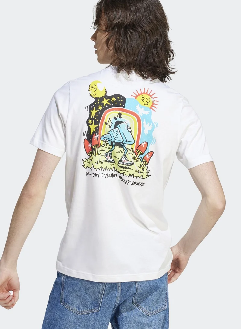 Adidas Sportswear Elevated Doodle Puff T-Shirt