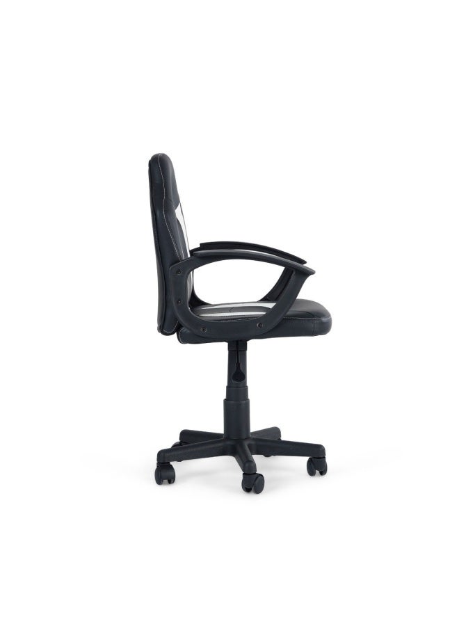 Pan Home Kratos Gaming Chair - Black And White - Image 4