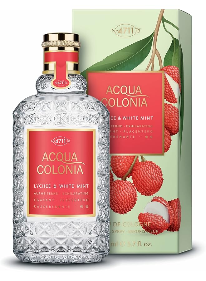 4711 Acqua Colonia 4011700747740 Lychee And White Mint Femme Woman Eau De Cologne 170 Ml - Image 1