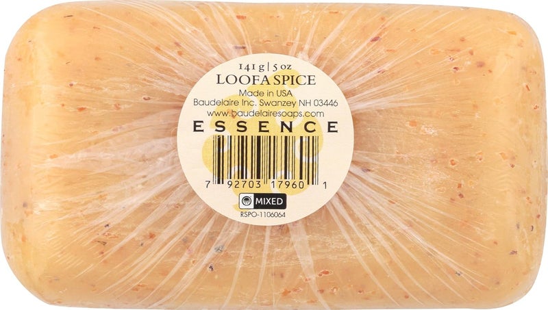 Baudelaire Bar Soap Loofa Spice 5 Ounce - Image 2