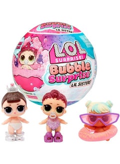 L.O.L. SURPRISE! LOL Surprise Bubble Surprise Lil Sisters dolls Small - 12cm - Assorted Color  - Image 1