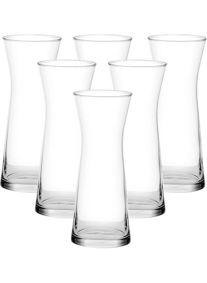 S-TOP Tempo Carafe Glass, Set Of 6, Clear, 610 Ml, B13621, Juice Carafe, Beverage Pitcher, Water Jug, Mocktail Glass, Cocktail Glass - Image 1