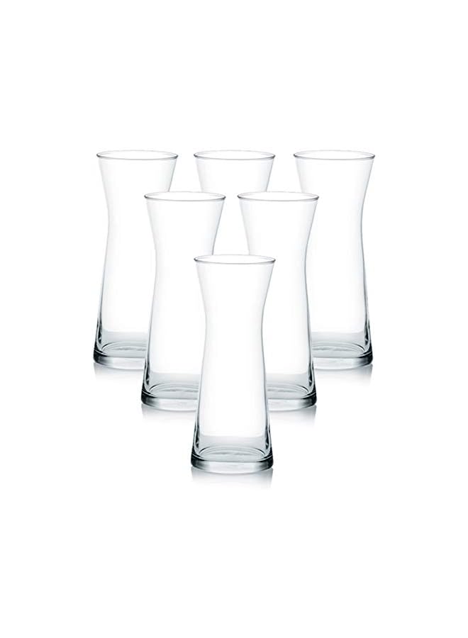 S-TOP Tempo Carafe Glass, Set Of 6, Clear, 610 Ml, B13621, Juice Carafe, Beverage Pitcher, Water Jug, Mocktail Glass, Cocktail Glass - Image 2