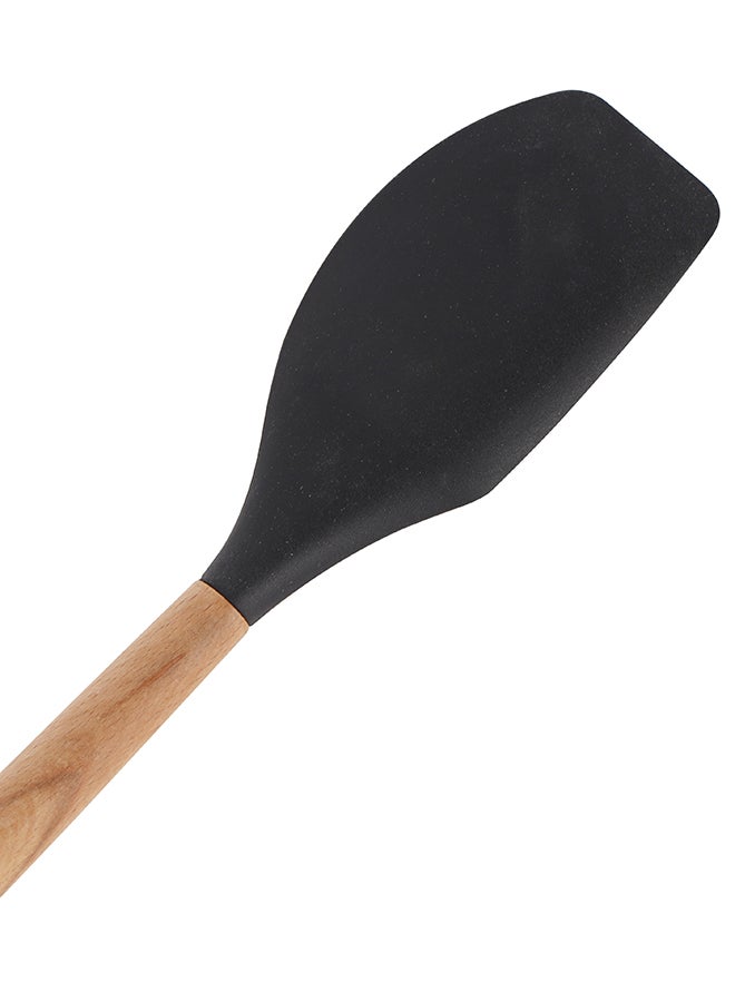 Royalford Pack of Two Kitchen Tools Set RF12319 Silicone Tools with Wooden Handle, Includes a Spatula and an Oil brush Perfect for Cooking, Baking Cakes, Cookies, Pies - Image 4