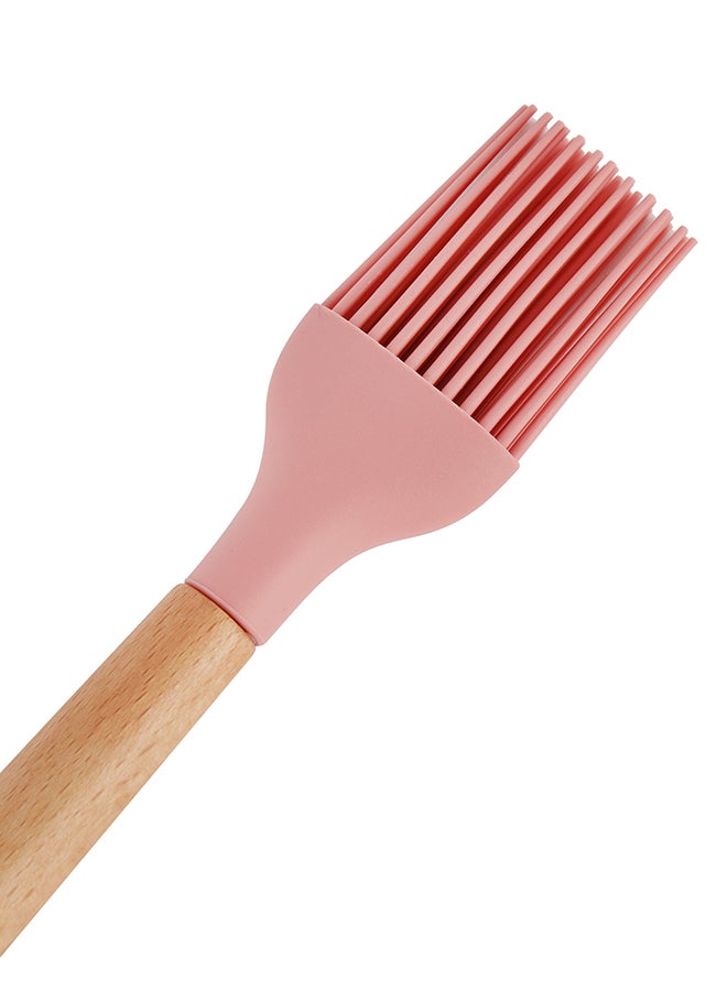Royalford Pack of Two Kitchen Tools Set RF12319 Silicone Tools with Wooden Handle, Includes a Spatula and an Oil brush Perfect for Cooking, Baking Cakes, Cookies, Pies - Image 5