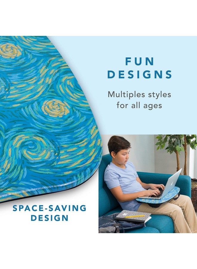 LAPGEAR MyStyle Portable Lap Desk with Cushion - Starry Blue - Fits up to 15.6 Inch Laptops - Style No. 45339 - Image 2
