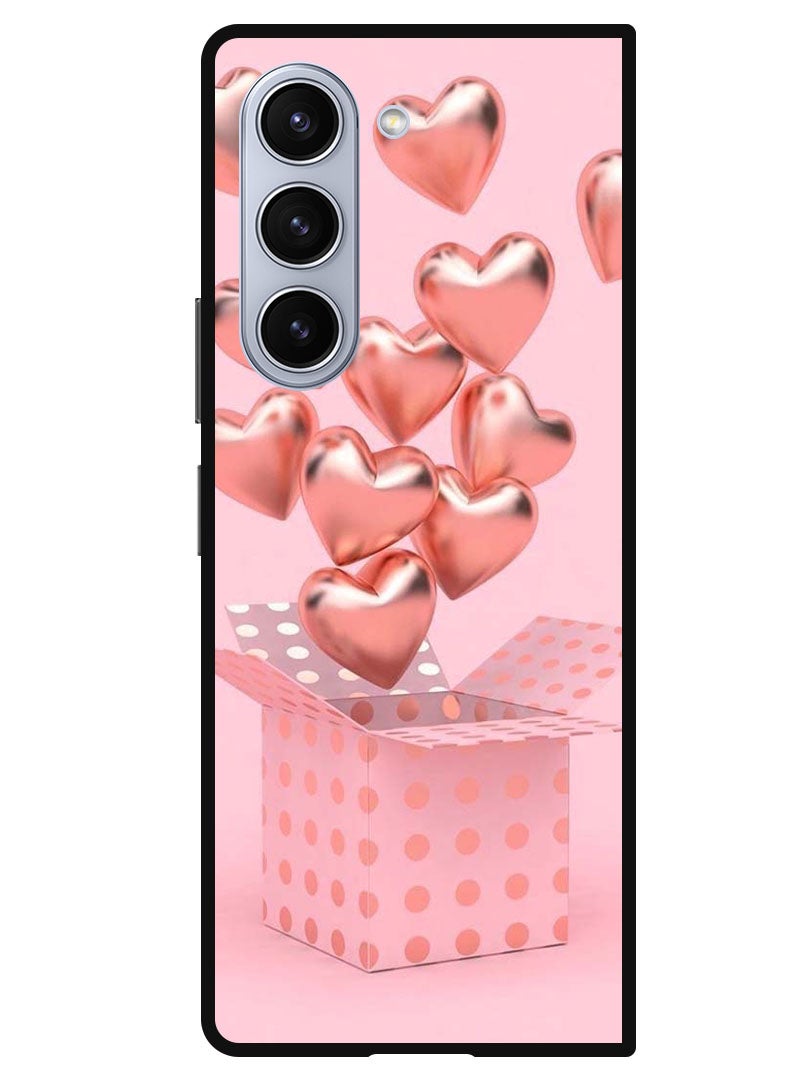 Theodor Protective Case Anti Scratch Shock Proof Bumper Cover For Samsung Galaxy Z Fold 5 Boxes Of Love - Image 1
