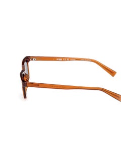 GUESS Unisex UV Protection Rectangular Shape Sunglasses - GU828444V50 - Lens Size: 50 Mm - Orange  - Image 2