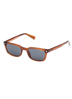 GUESS Unisex UV Protection Rectangular Shape Sunglasses - GU828444V50 - Lens Size: 50 Mm - Orange  - Image 1