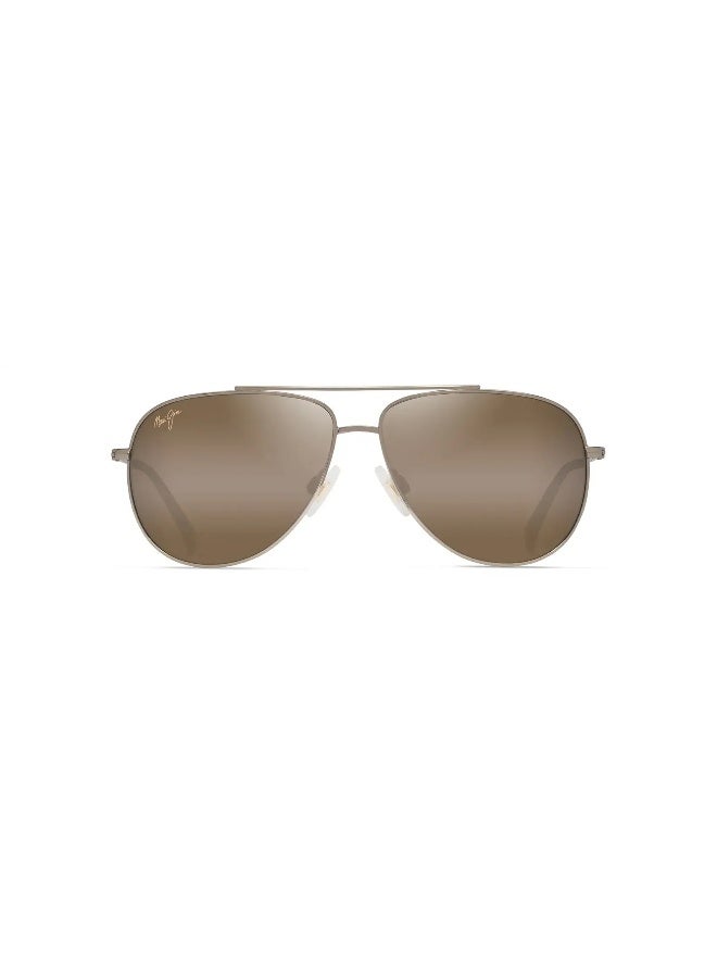 MAUI JIM Hauoli XS H589 16 Men's Full Rim Aviator Polarized Sunglasses - Image 2