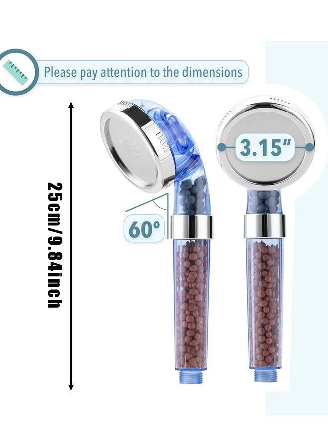 Filtered Shower Head, Shower Head Filter for Hard Water, High Pressure Shower Heads - Image 2