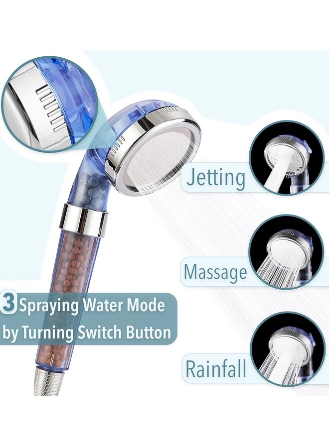 Filtered Shower Head, Shower Head Filter for Hard Water, High Pressure Shower Heads - Image 3