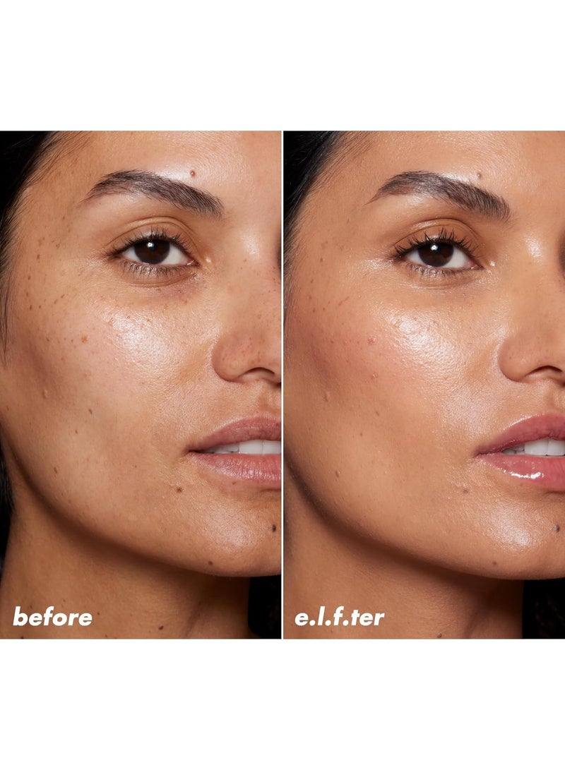 إلف هالو جلو سكين تينت بعامل حماية من الشمس 50، مرطب ملون للبشرة الفاتحة، يمنح توهجًا طبيعيًا، متوسط ​​البرودة - Image 2