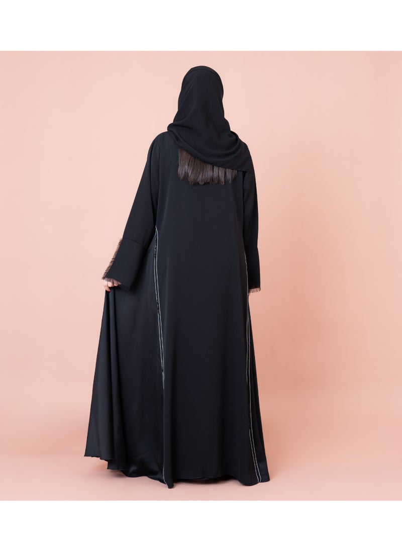 IKKXA - Casual Simple Abaya - Image 1
