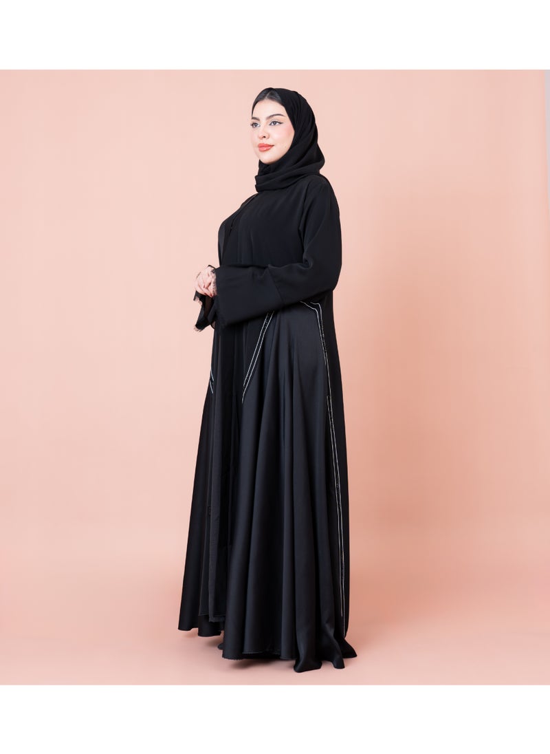 IKKXA - Casual Simple Abaya - Image 1
