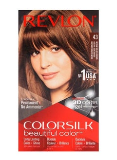 Revlon Colorsilk Hair Color, Medium Golden Brown 43 