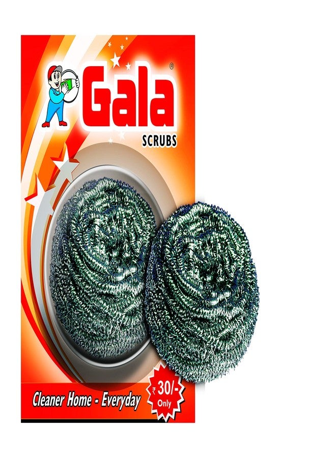Gala Steel Scrubber Combo Set (Pack of 12) - Image 1