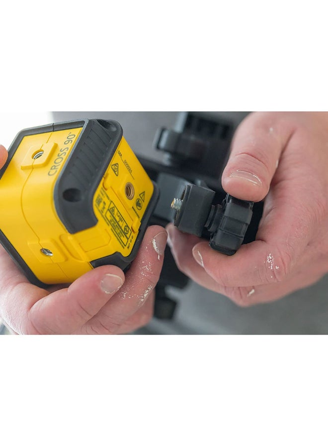 ستانلي جهاز اطلاق الليزر المتقاطع للتسوية من باللون الاصفر والاسود  15.5 x 17.5 x 24 سم STHT77502-1 - Image 4