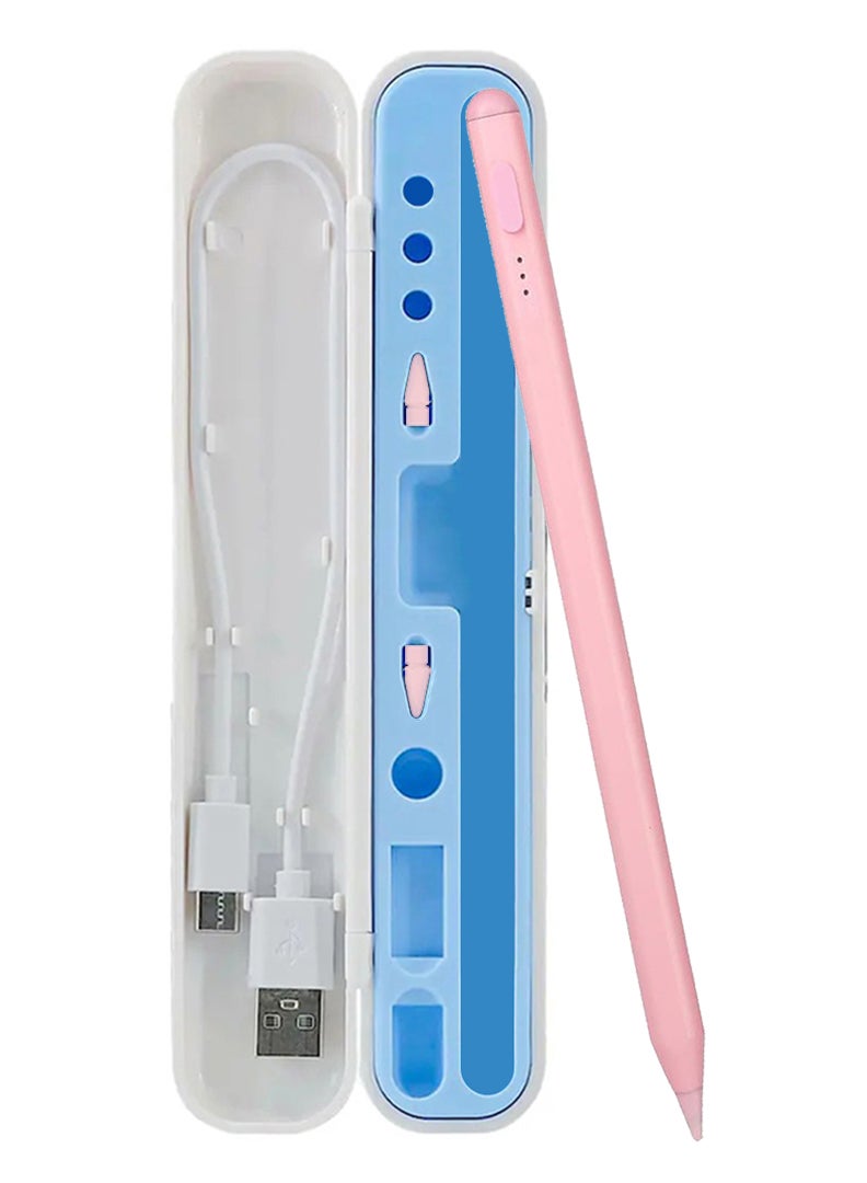 Theodor Stylus Pen for iPad 11th/10th/9th Gen - Active Pencil Compatible with all 2018-2025 Apple iPad Pro 11& 12.9'', iPad Air M3/ M2, iPad 6-11, iPad Mini 7/6 Gen-Pink - Image 3