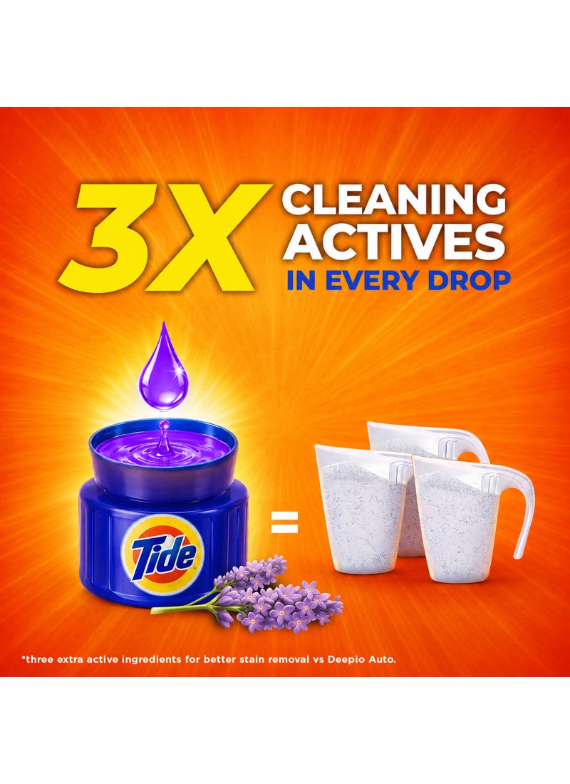 Tide Triple Power With A Touch Of Downy Lavender Liquid Detergent - Image 3
