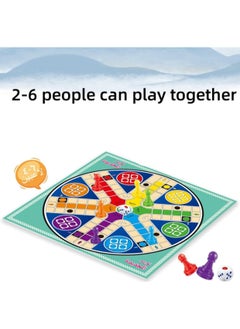AUTOYSUR Arabic Chess Game Board Games, 4 Players, 6 Players Set for Kids, Adults (B-6 Players)  - Image 3
