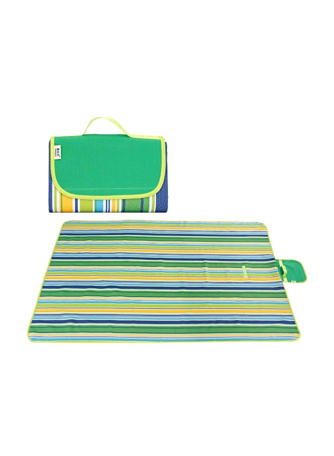 Generic Picnic Mat Green/Yellow/Blue 