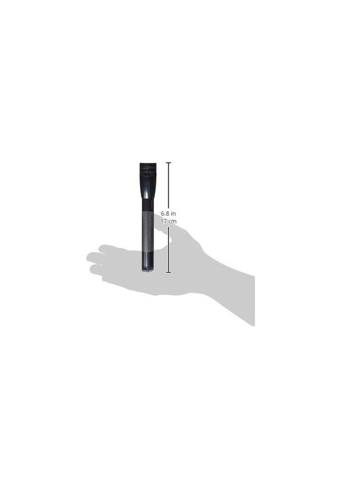 MagLite SP2P09H Mini PRO LED 2-Cell AA Flashlight with Holster - Gray - Image 3