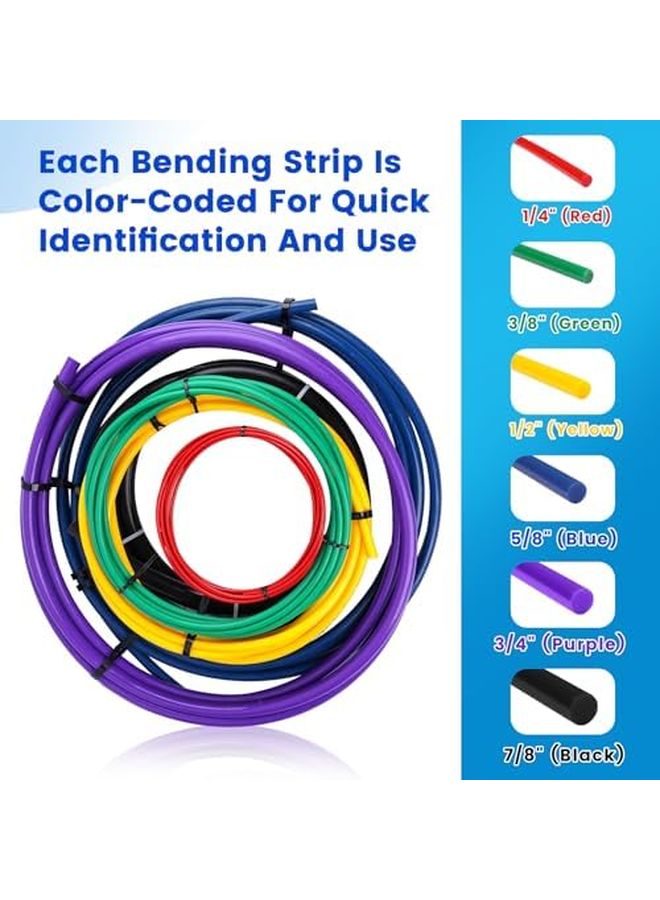 4M عدة ثني أنابيب النحاس 6 قطع مع شريط الثني لتكييف الهواء - Image 3