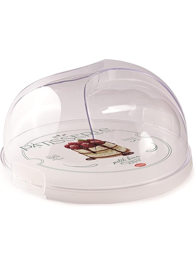 Snips Pastries Keeper, 27 X 26 X 14 Cm Size, Transparent - Image 2
