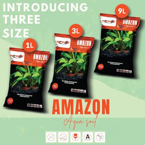 VAYINATO Nemo (3L) Aqua Soil Planted Aquarium Substrate | Fish Tank Water Grass Mud for Natural Aqua - Image 2