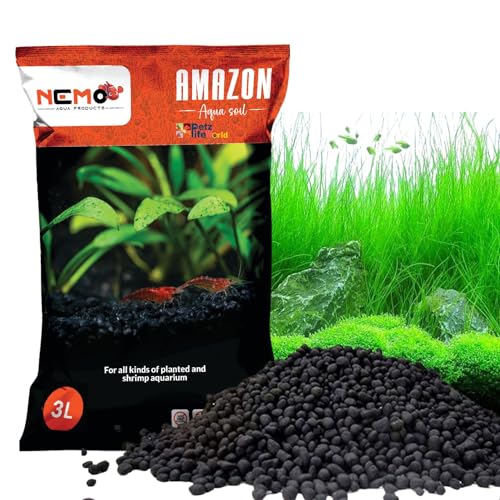 VAYINATO Nemo (3L) Aqua Soil Planted Aquarium Substrate | Fish Tank Water Grass Mud for Natural Aqua - Image 1