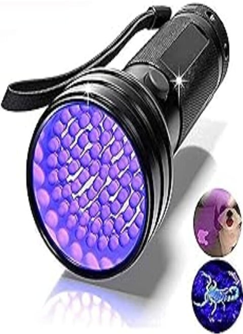UV Flashlight Black Light, 51 LED Flashlights, Blacklight Detector Torch Lighting for Dog Cat Pet Urine Detector Stain Bed Bug Scorpion Detection