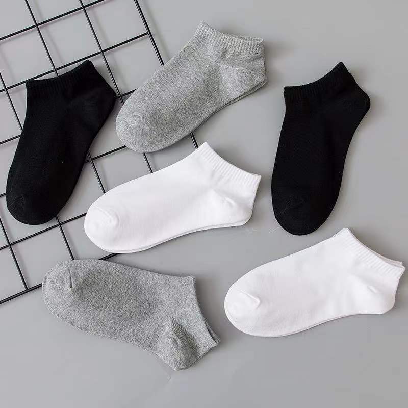 Socks ankle socks breathable spring and summer womens socks deodorant wholesale summer candy color color matching thin macaron manufacturer 023 color multi-match men's boat socks
