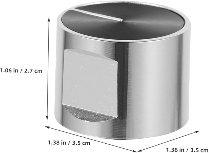 5Pcs Stainless Steel Gas Stove Knobs Replacement With Safety Locks Easy Install - Image 3
