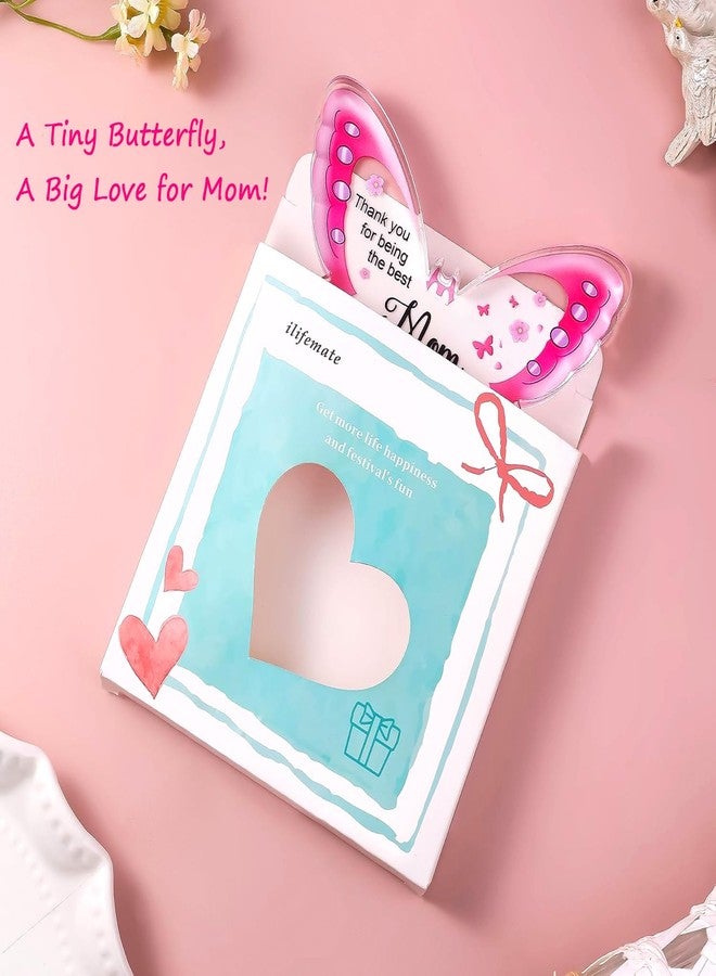 ilifemate Gifts for Mom, Mom Christmas Gifts, Gifts for Mom from Daughter, Son - Acrylic Butterfly Plaque Mother Gifts 4.3 × 3.3 × 0.5 in, Thanksgiving Christmas Gifts for Mom, Presents for Mom, Best Mom Gifts - Image 3