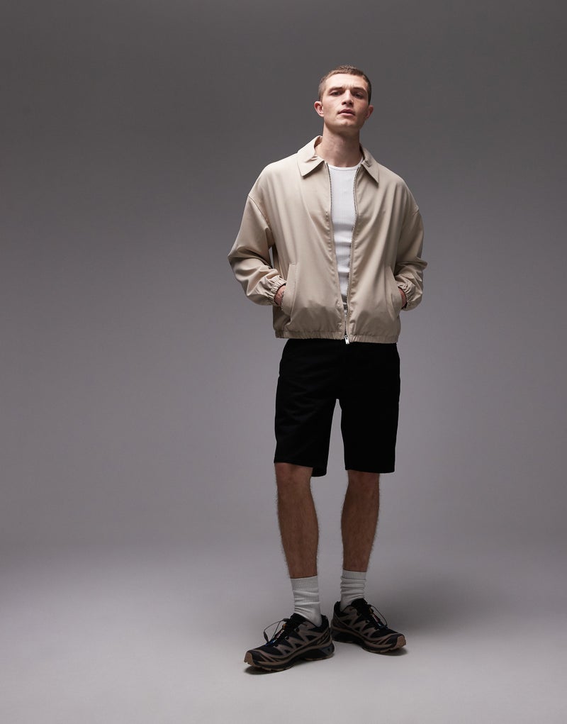 TOPMAN Harrington Textured Jacket  - Image 4
