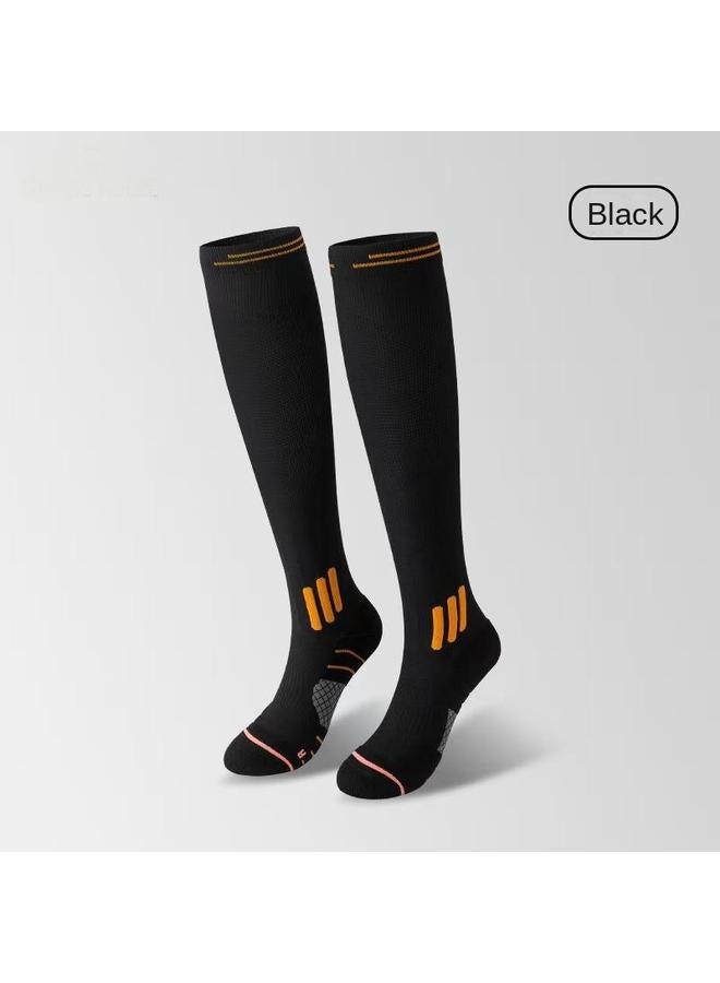 Bluejw ZUZB Spring And Autumn Calf Pressure Sports Socks Summer Yoga Women's Running Rope Skipping Skipping Socks Muscle Compression Socks  - Image 1