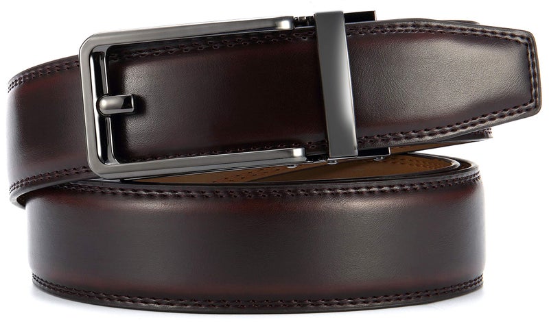 CHAOREN Click Belts for Men - Mens Ratchet Belt 1 3/8" for Dress Pants - Perfect Companion to Men's Oxfords - Image 5