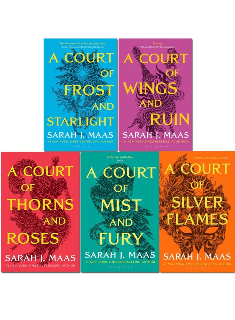 A Court of Thorns and Roses Series 5 Books Collection Box Set by Sarah J Maas - Image 2
