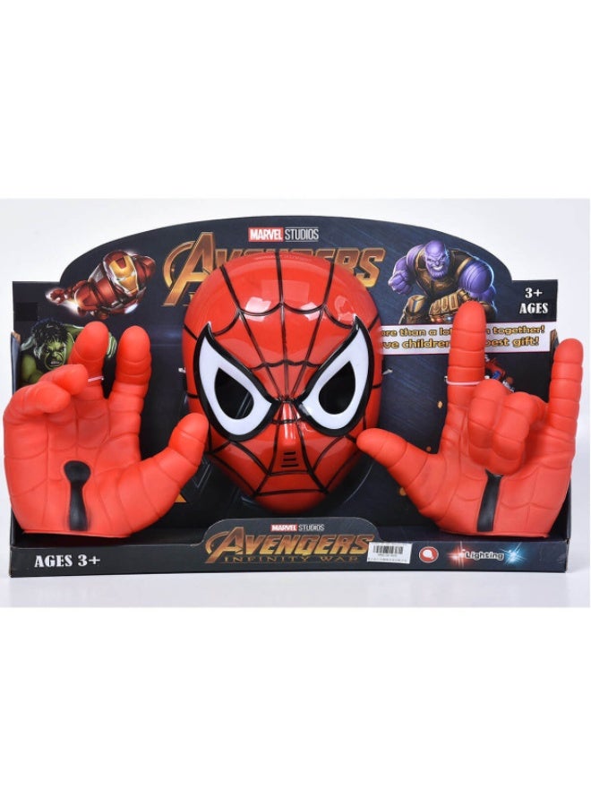 AVENGERS SpiderMan Mask with Gloves Set - Image 5