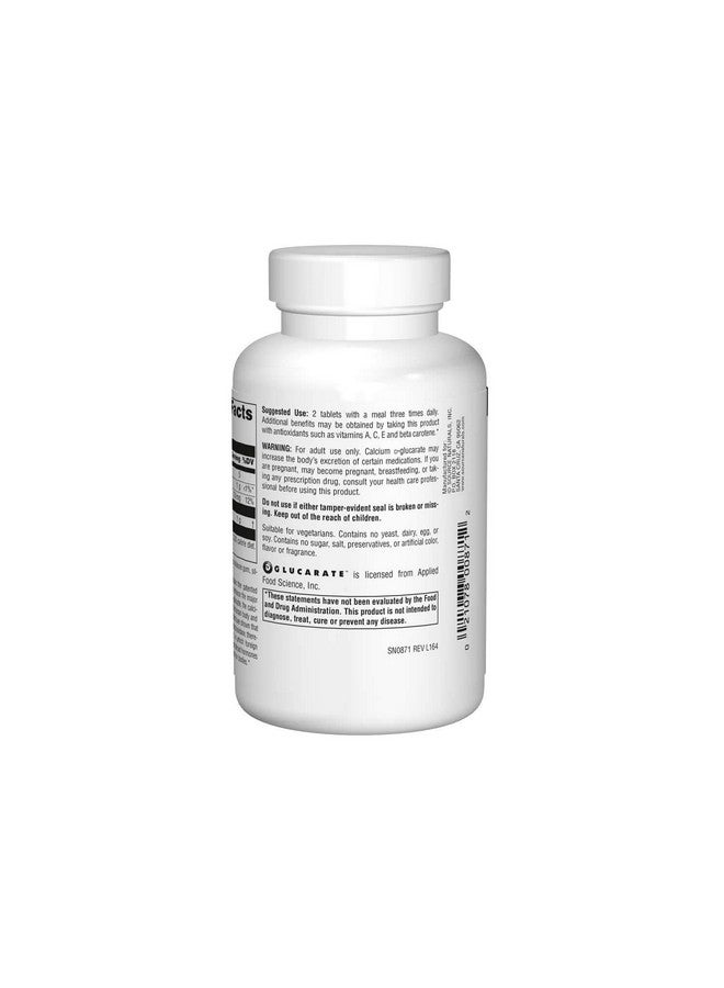 Source Naturals Calcium Dglucarate 500 Mg - Image 2