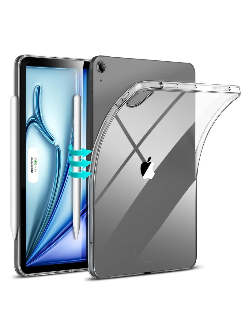Generic - IPad Air 10.9 Inch Case (2022), iPad Air 5th/4th Generation Case (2022/2020), Slim and Light, Yellowing Resistant, Transparent Back Cover, Supports Pencil 2/USB-C, Zero Series, Clear - Image 1