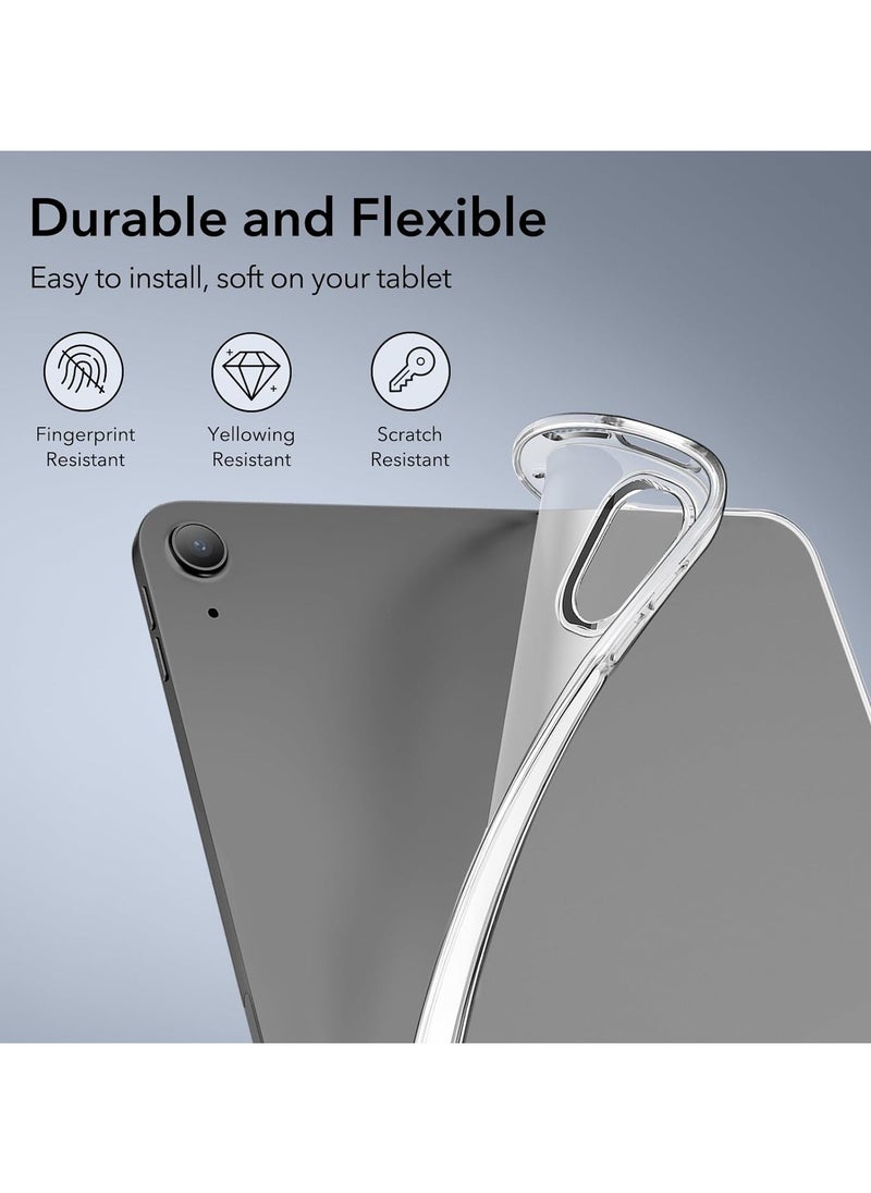 Generic - IPad Air 10.9 Inch Case (2022), iPad Air 5th/4th Generation Case (2022/2020), Slim and Light, Yellowing Resistant, Transparent Back Cover, Supports Pencil 2/USB-C, Zero Series, Clear - Image 1