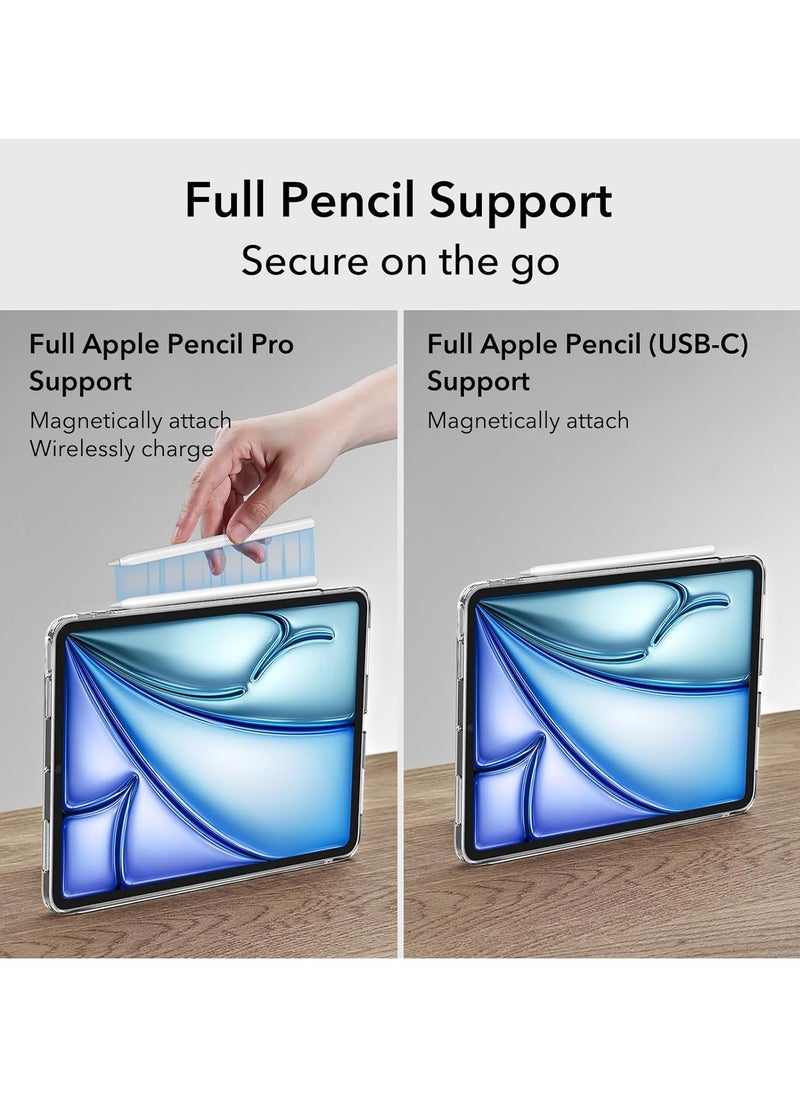 Generic - IPad Air 10.9 Inch Case (2022), iPad Air 5th/4th Generation Case (2022/2020), Slim and Light, Yellowing Resistant, Transparent Back Cover, Supports Pencil 2/USB-C, Zero Series, Clear - Image 1