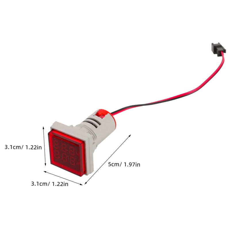 500V Digital Multimeter Voltmeter Tester for Home Car and Electrical Use - Image 3