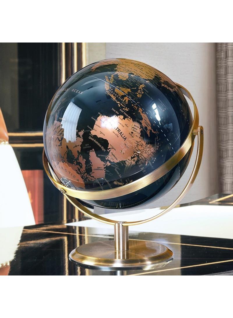 Y&D 23Cm Metal Bracket Globe Geography Teaching Supplies Home Decoration 