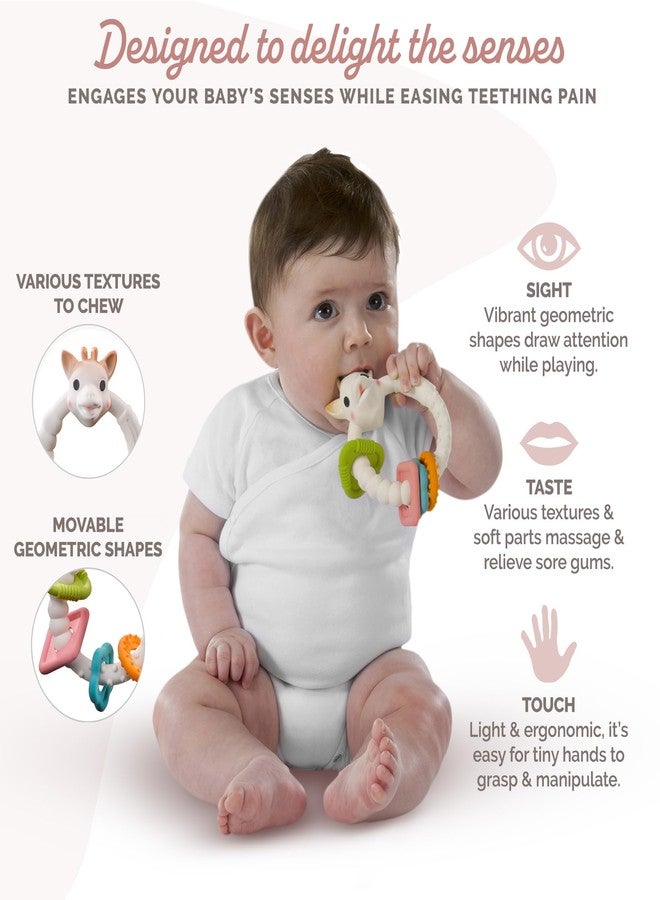 Sophie la girafe Teething Colo'rings | Light & Easy to Grasp | Designed with Natural Rubber to Soothe & Awaken All 5 Senses - Image 3