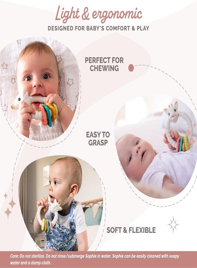Sophie la girafe Teething Colo'rings | Light & Easy to Grasp | Designed with Natural Rubber to Soothe & Awaken All 5 Senses - Image 5