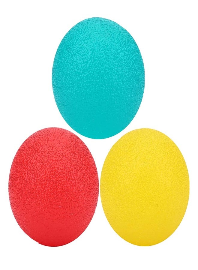 FMELAH 3 Resistance Stress Relief Balls,Physical Therapy Hand Exercise Balls Kits, Squeeze Balls Sets for Hand Finger Wrist Muscles Arthritis Training,Hand Grip Strengthening Train Ball - Image 1